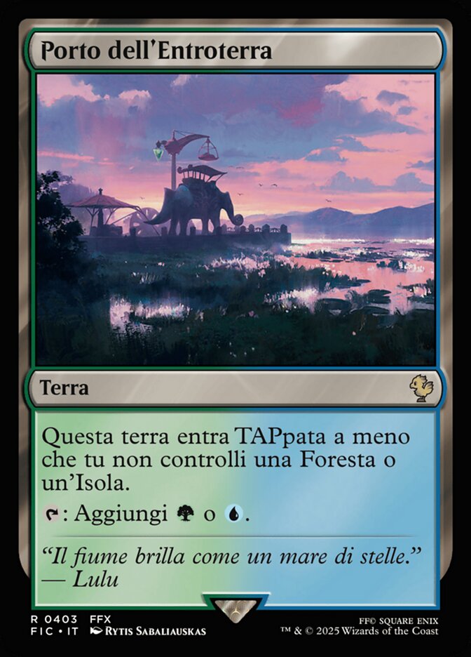 Porto dell'Entroterra