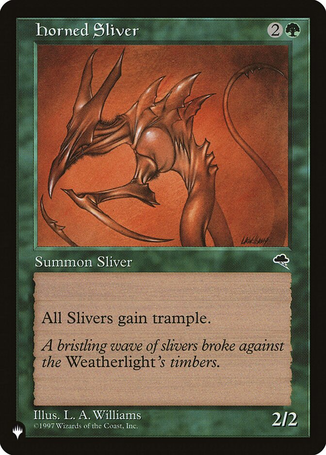 Horned Sliver (The List #TMP-234)