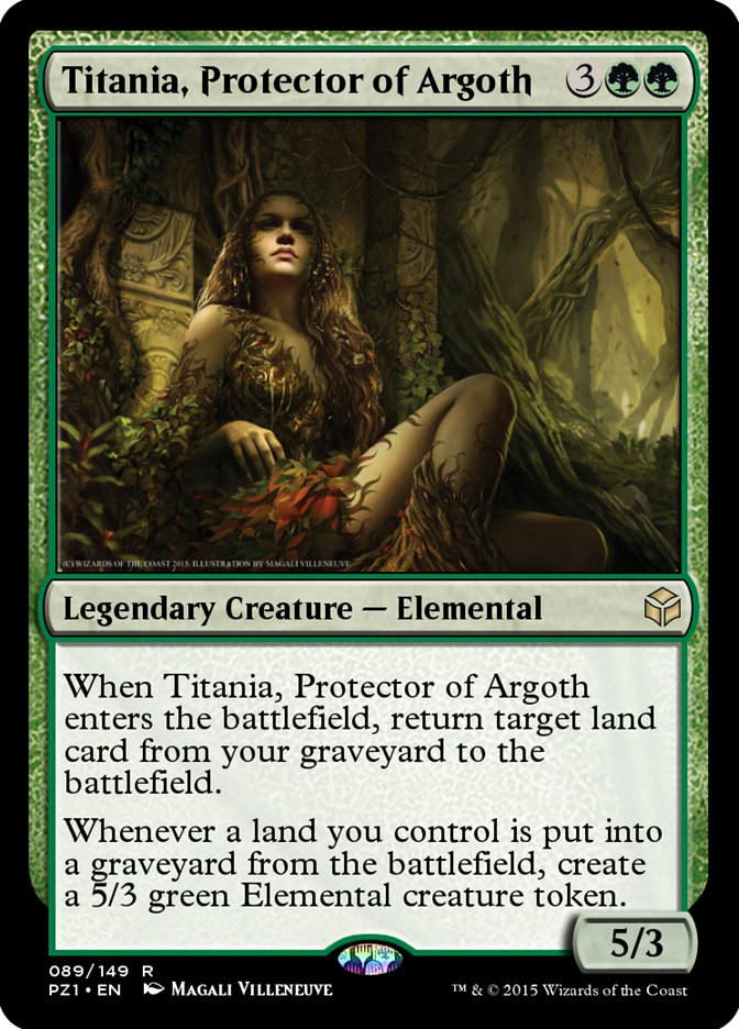 Titania, Protector of Argoth (Legendary Cube Prize Pack #89)