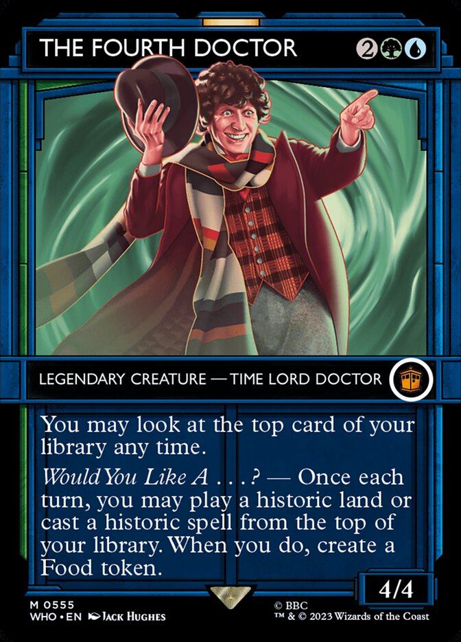 The Fourth Doctor · Doctor Who (WHO) 555 · Scryfall Magic The