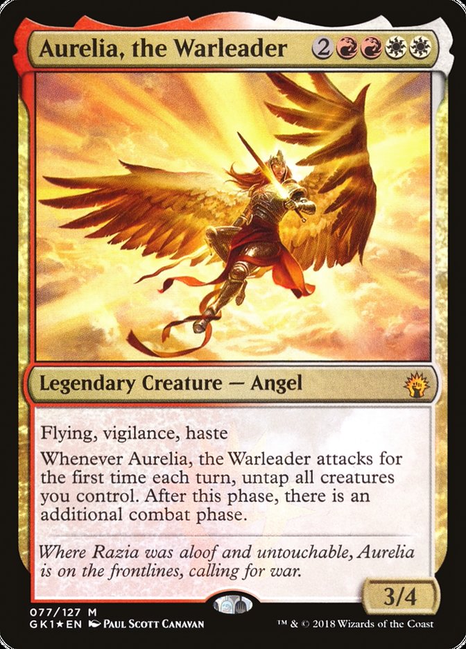 Aurelia, the Warleader (GRN Guild Kit #77)