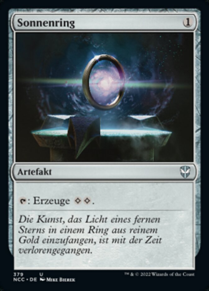 Sol Ring (New Capenna Commander #379)