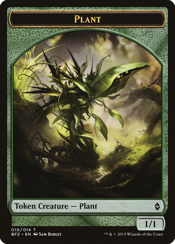 Plant (Battle for Zendikar Tokens #10)