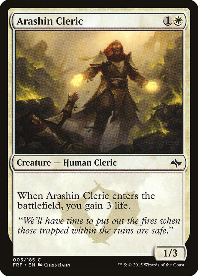 Arashin Cleric (Fate Reforged #5)