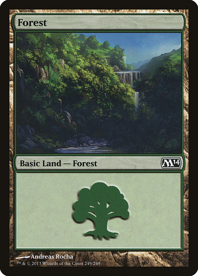 Forest (Magic 2014 #249)