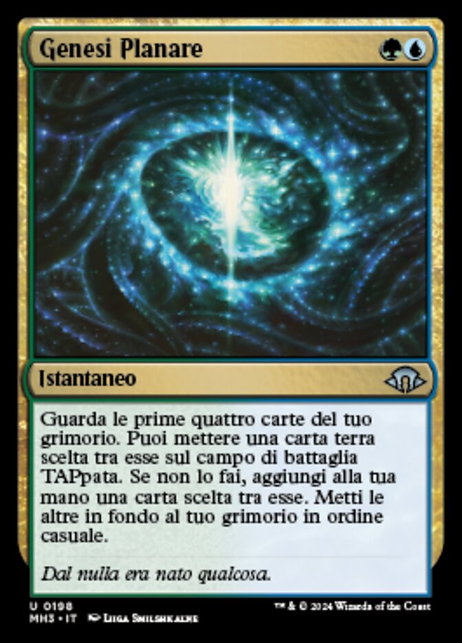 Planar Genesis (Modern Horizons 3 #198)