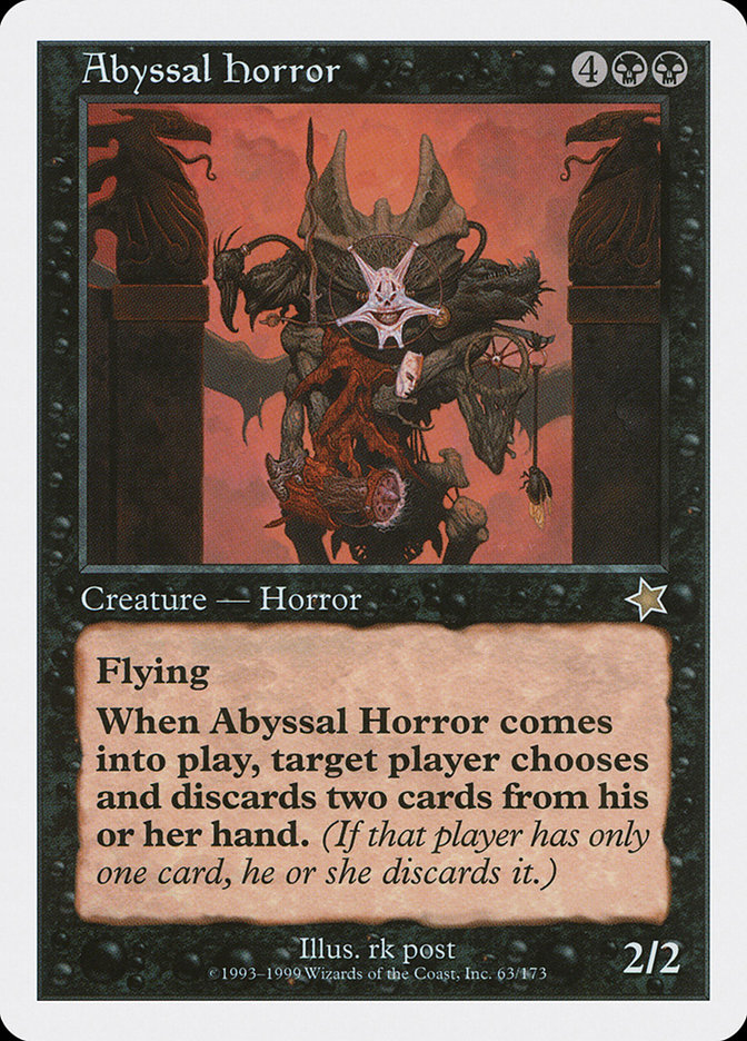 Abyssal Horror (Starter 1999 #63)