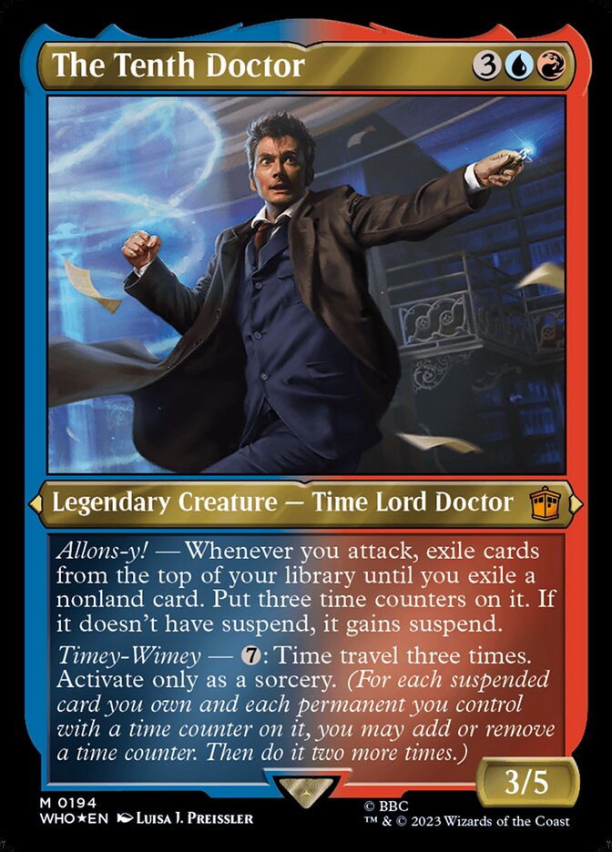 The Tenth Doctor · Doctor Who (WHO) #194 · Scryfall Magic The Gathering ...