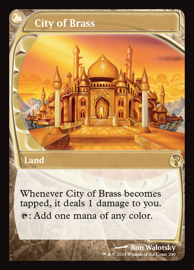 City of Brass (Mystery Booster 2 #240)