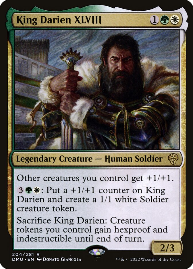 King Darien XLVIII (Dominaria United #204)