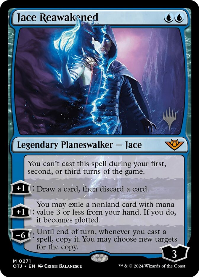 Jace Reawakened (Outlaws of Thunder Junction Promos #271p)