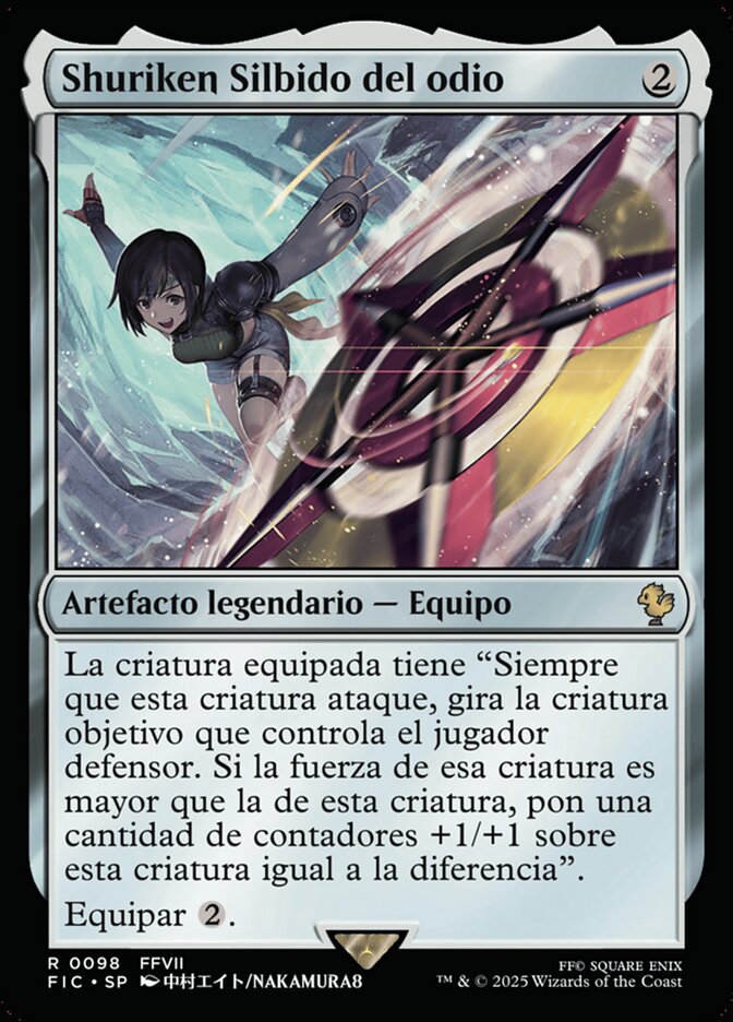 Shuriken Silbido del odio