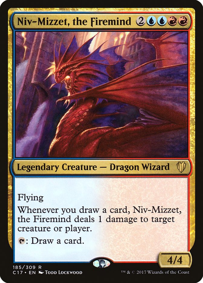 Niv-Mizzet, the Firemind (Commander 2017 #185)