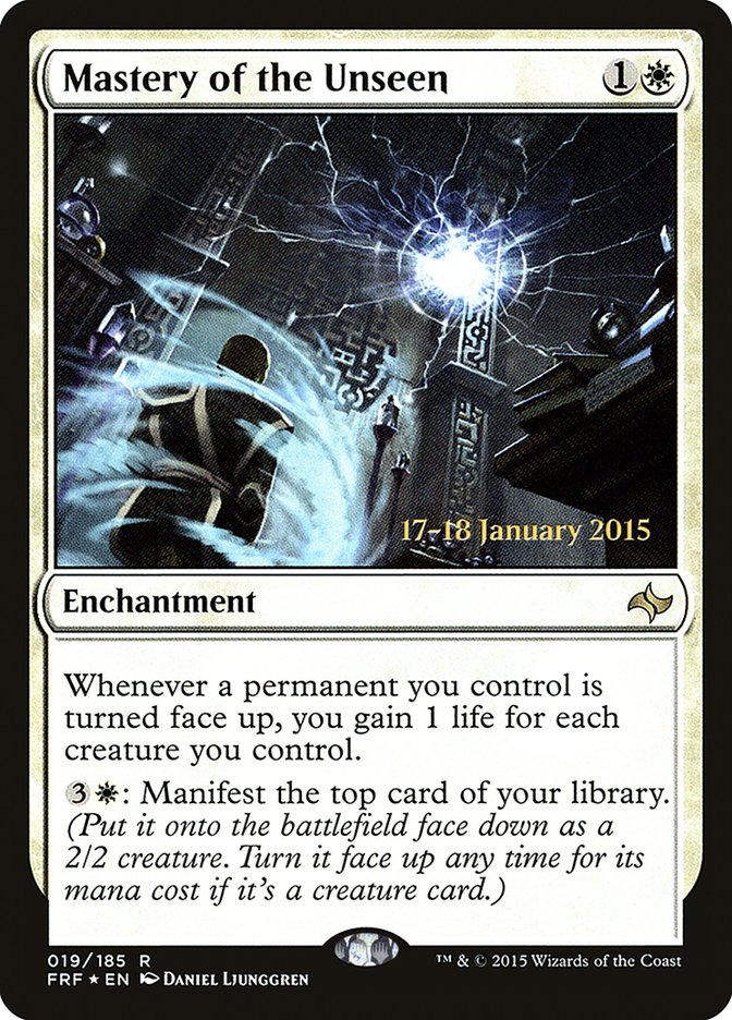Mastery of the Unseen (Fate Reforged Promos #19s)