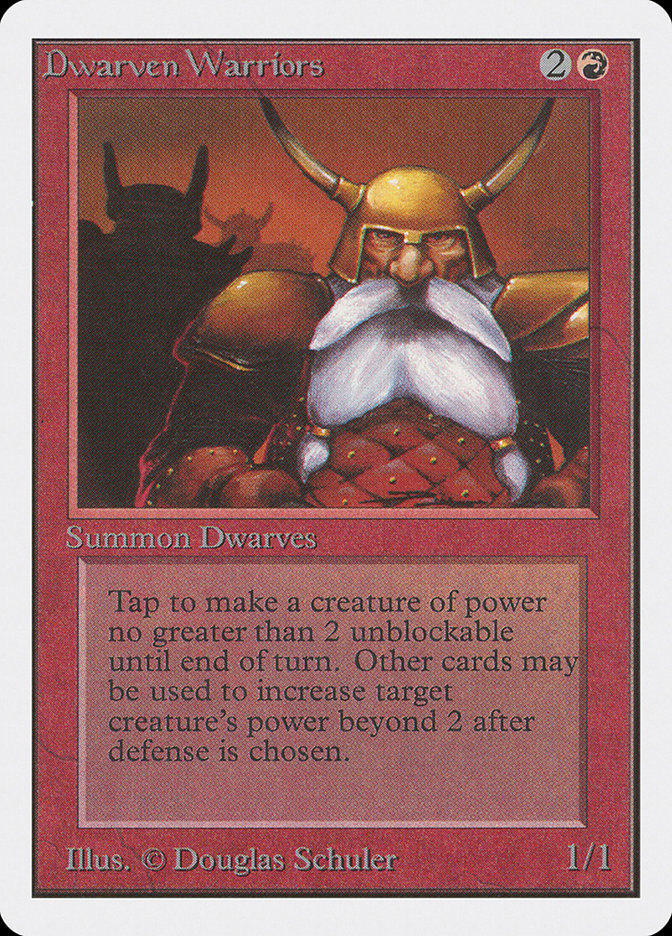 Dwarven Warriors (Unlimited Edition #144)