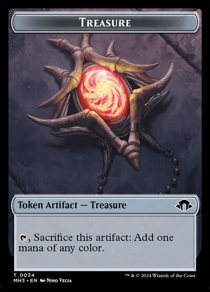 Treasure (Modern Horizons 3 Tokens #34)