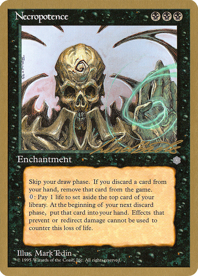 Necropotence (Pro Tour Collector Set #ll154)