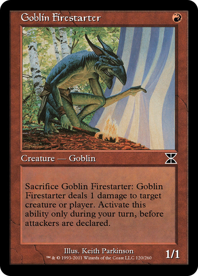 Goblin Firestarter (Masters Edition IV #120)