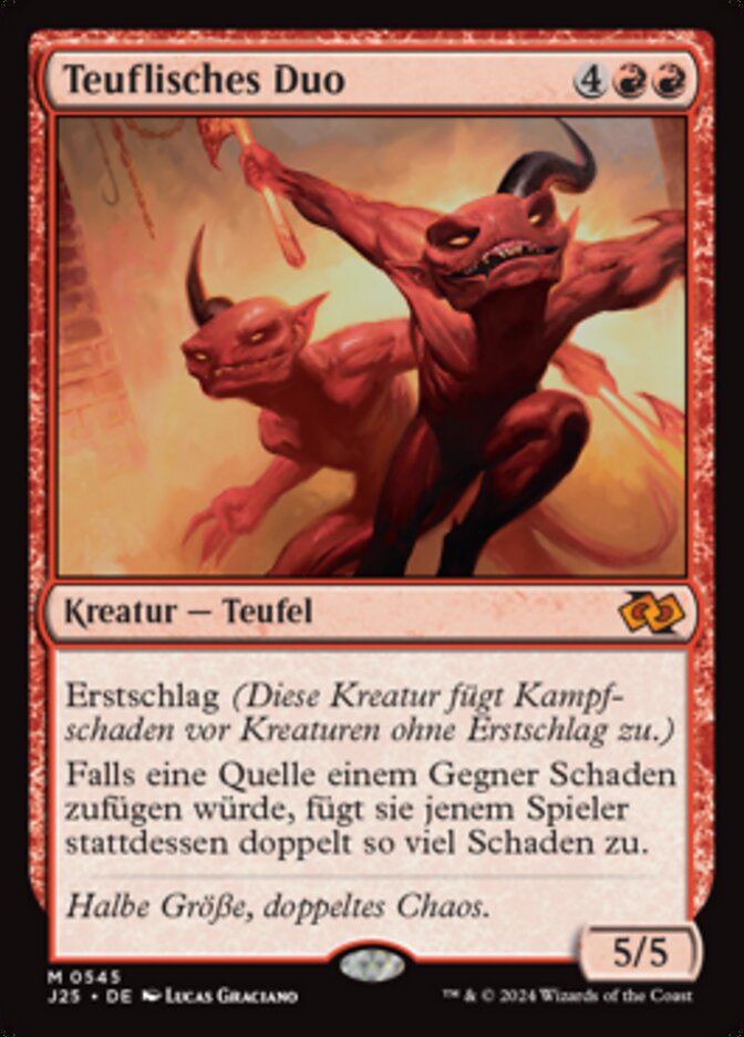 Teuflisches Duo