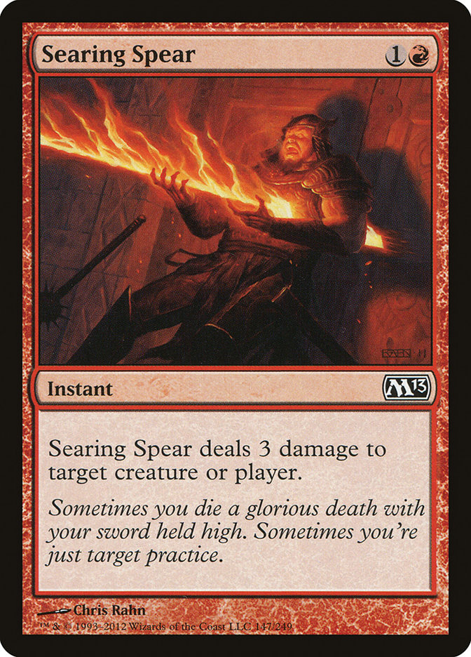 Searing Spear (Magic 2013 #147)