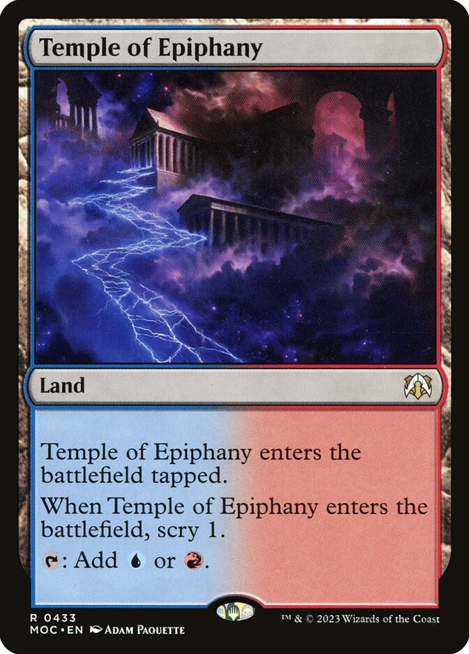 Temple of Epiphany (March of the Machine Commander #433)