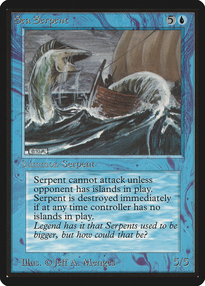 Sea Serpent (Limited Edition Beta #77)