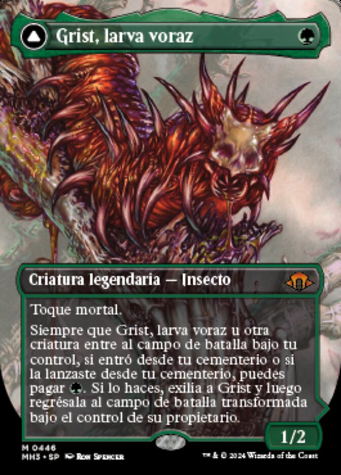 Grist, larva voraz