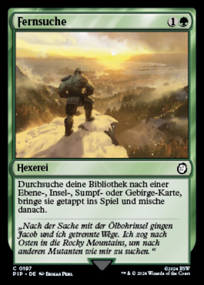 Fernsuche