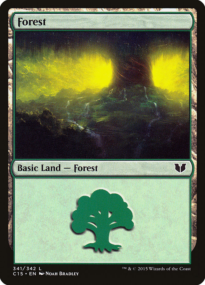 Forest (Commander 2015 #341)