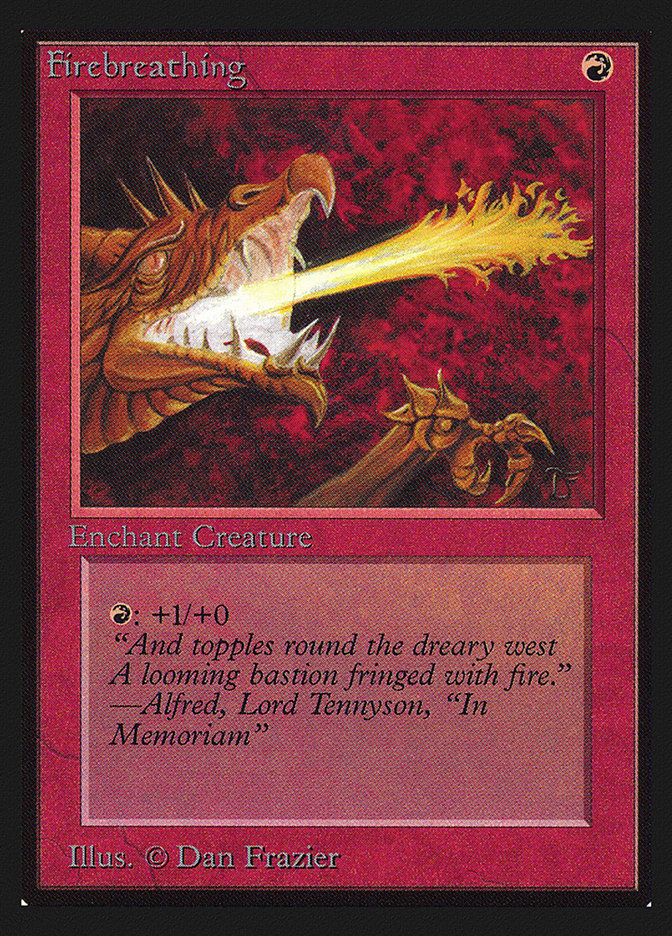 Firebreathing (Intl. Collectors' Edition #151)