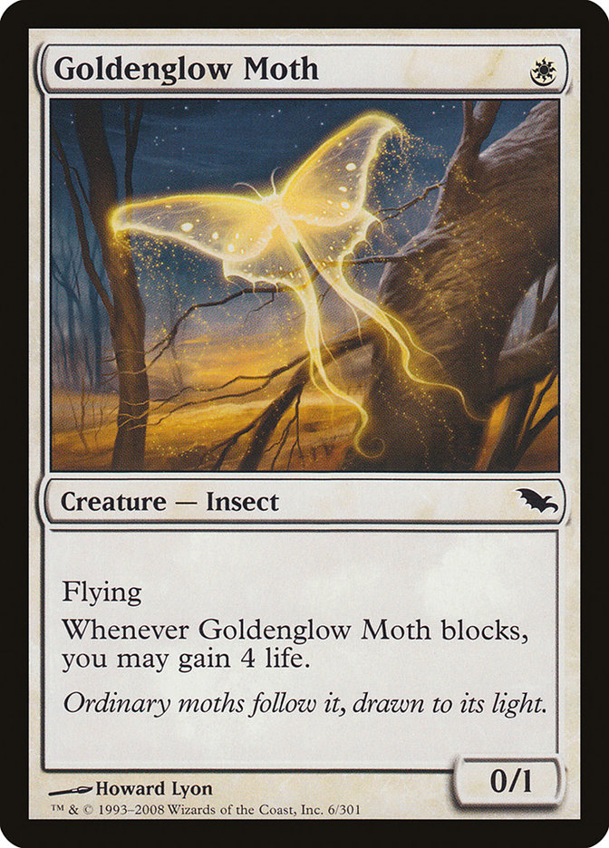 Goldenglow Moth (Shadowmoor #6)
