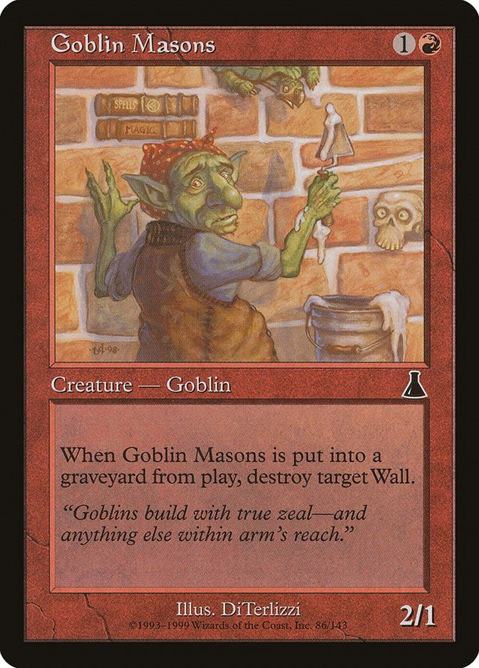 Goblin Masons (Urza's Destiny #86)