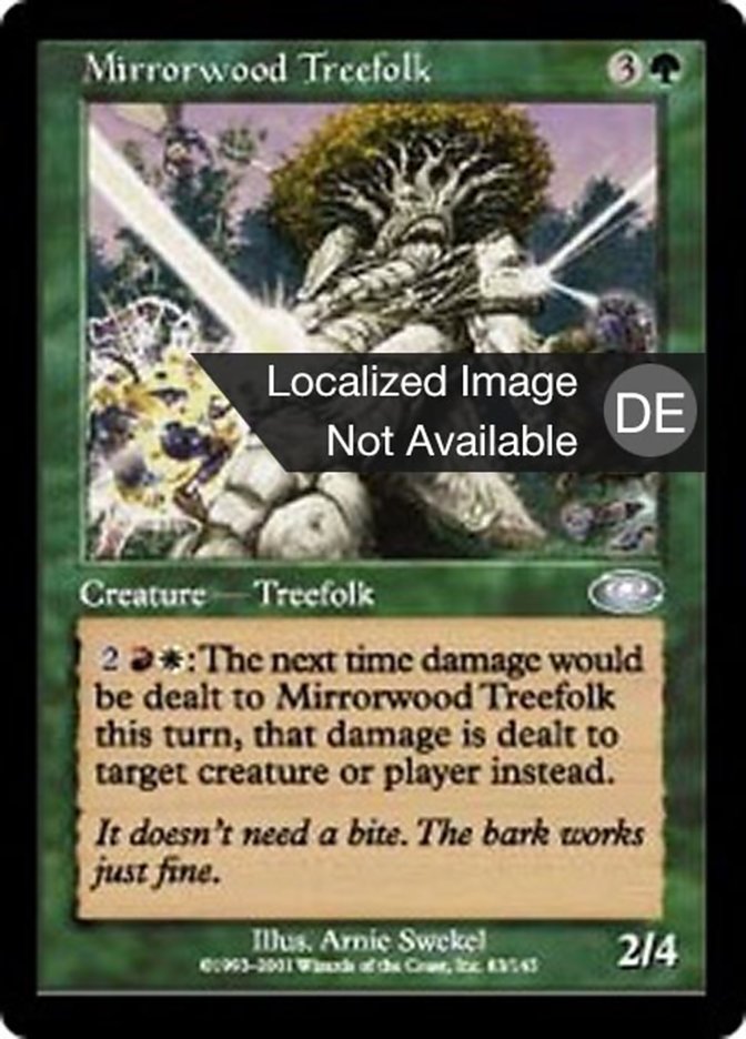 Mirrorwood Treefolk (Planeshift #83)