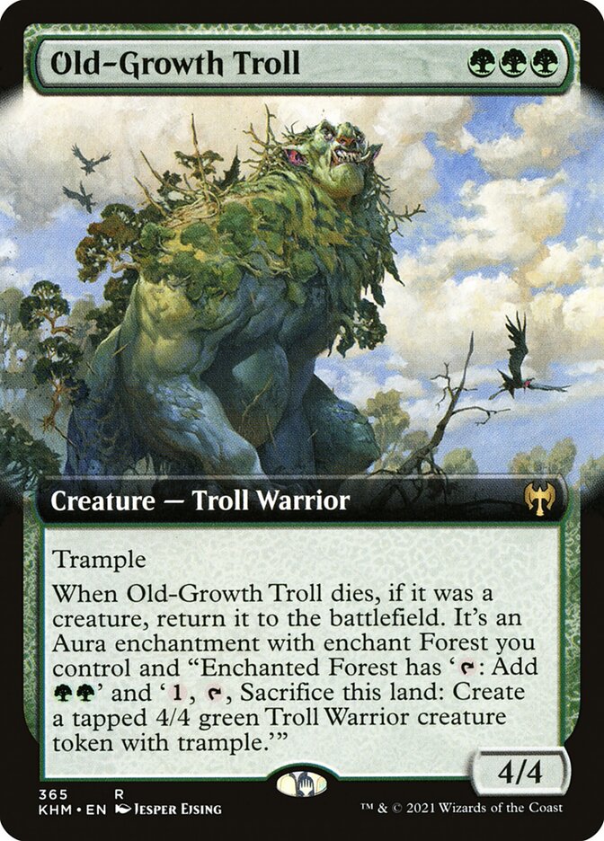 Old-Growth Troll (Kaldheim #365)