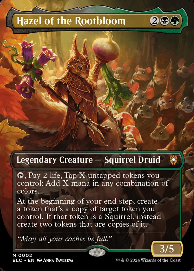 MTG Bloomburrow - Squirreled Away Full Deck Reveal