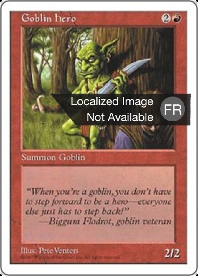 Goblin Hero (Fifth Edition #235)