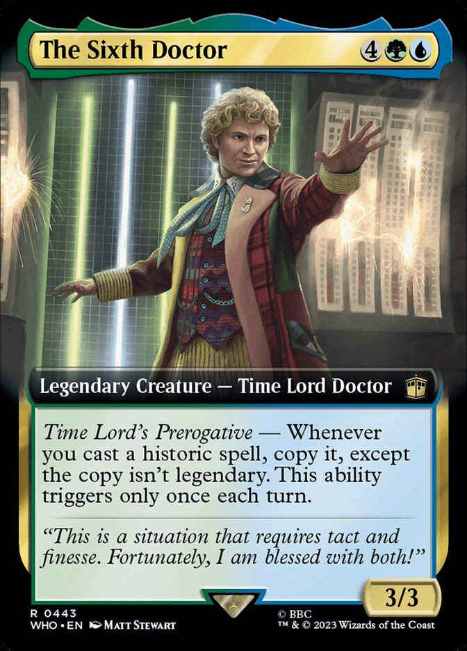 The Sixth Doctor (Doctor Who #443)