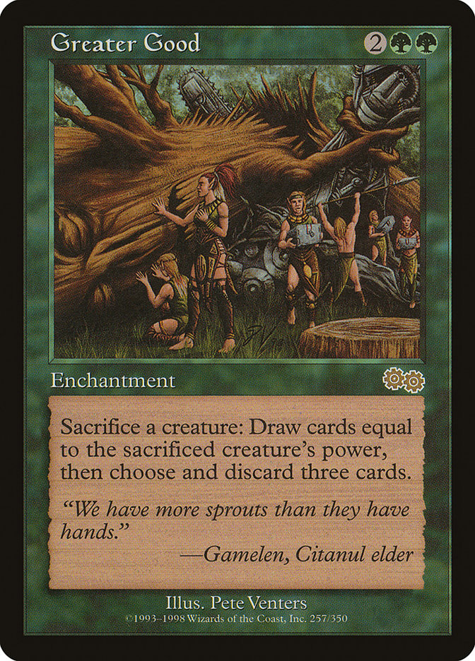 Greater Good (Double Masters) - Gatherer - Magic: The Gathering