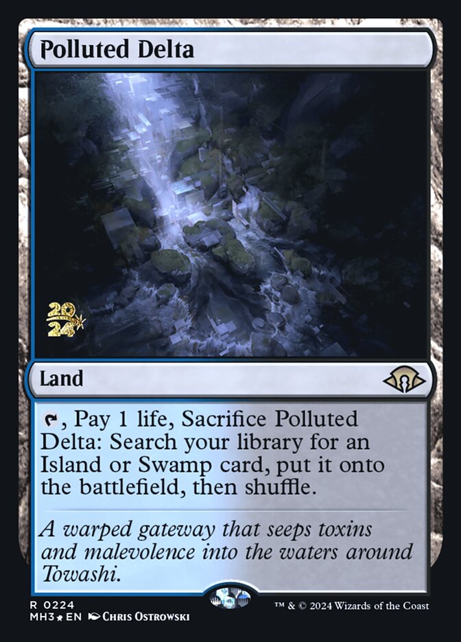 Polluted Delta (Modern Horizons 3 Promos #224s)