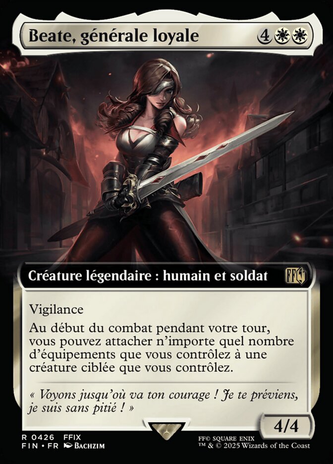 Beate, générale loyale