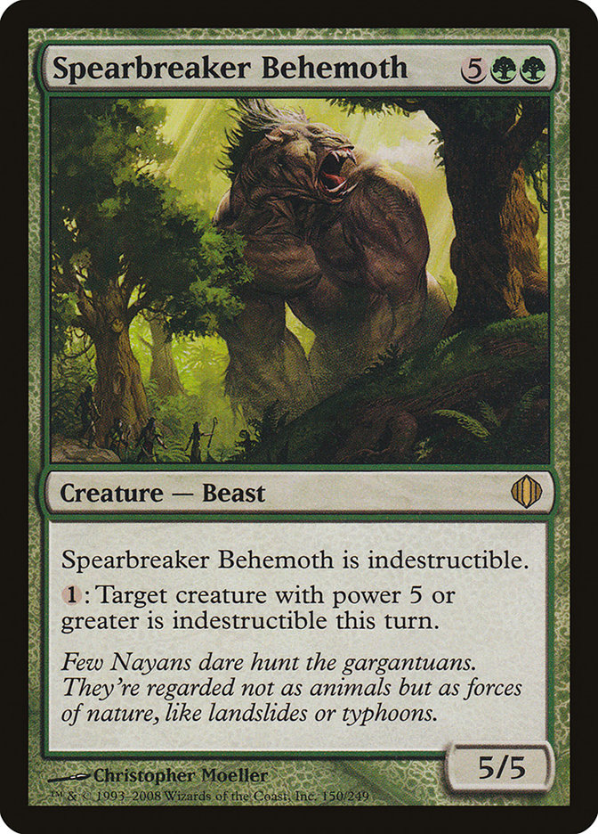 Spearbreaker Behemoth (Shards of Alara #150)