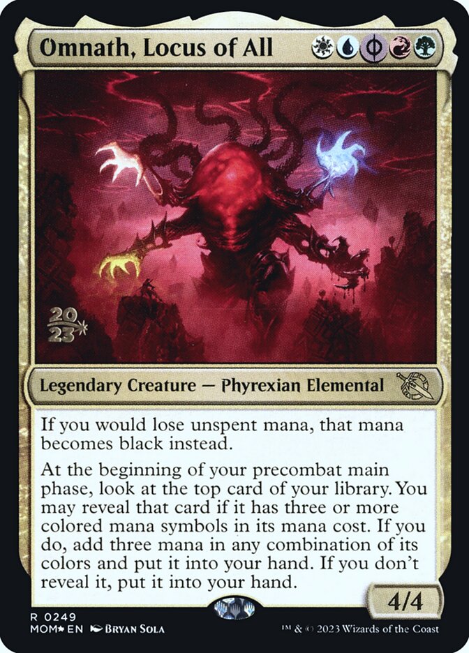 Omnath, Locus of All (March of the Machine Promos #249s)