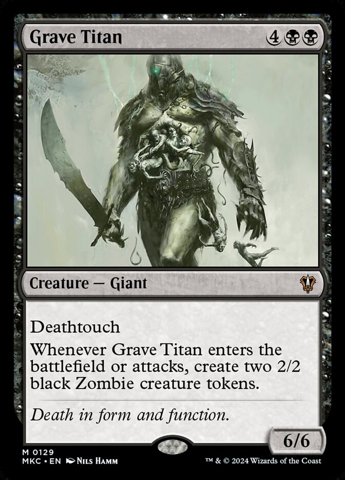 Grave Titan (Murders at Karlov Manor Commander #129)