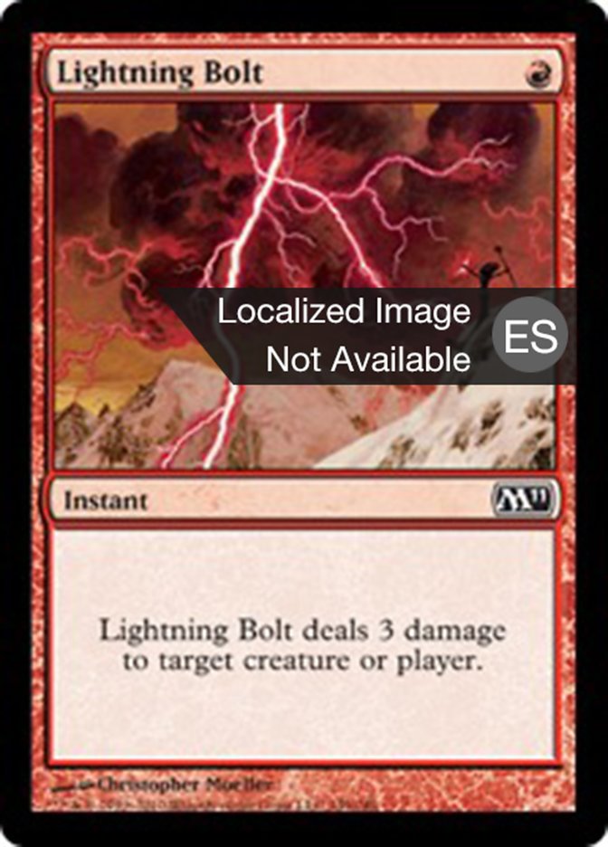 Lightning Bolt (Magic 2011 #149)