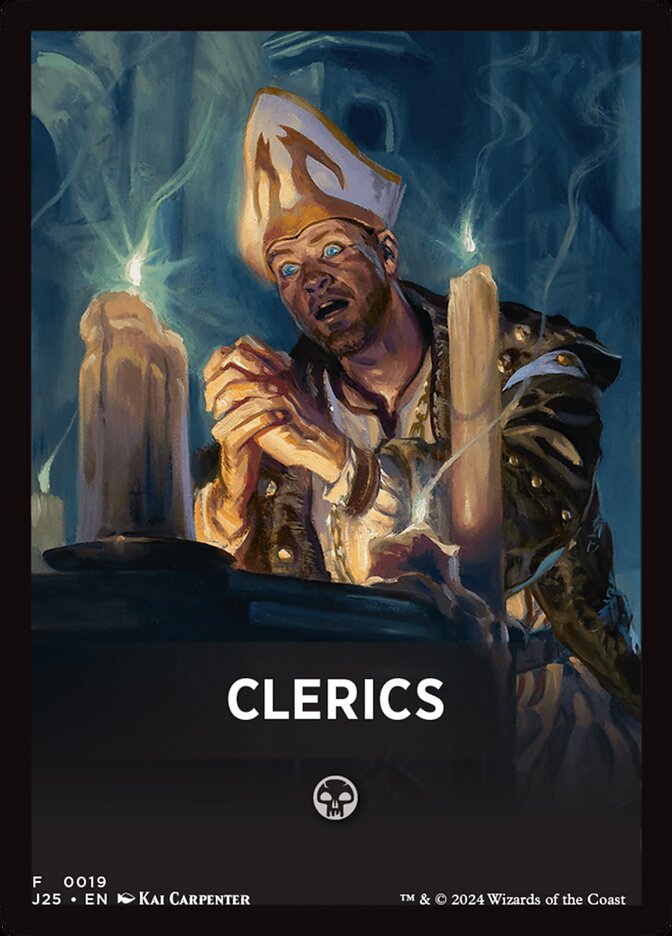 Clerics (Foundations Jumpstart Front Cards #19)