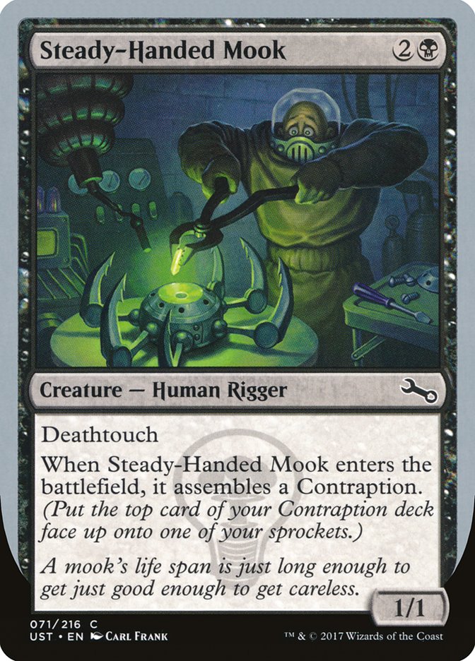 Steady-Handed Mook (Unstable #71)