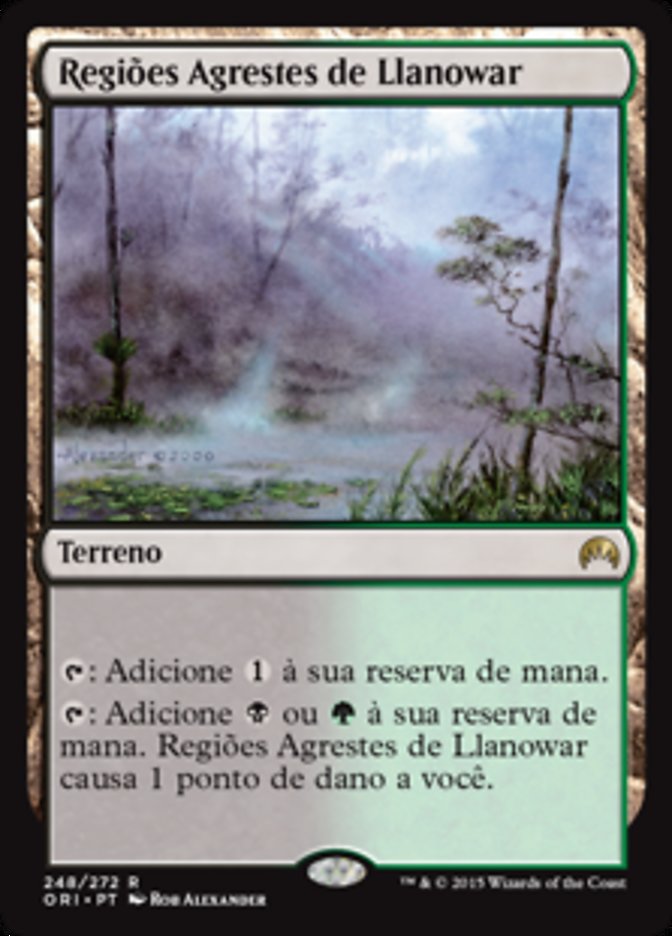 Llanowar Wastes (Magic Origins #248)