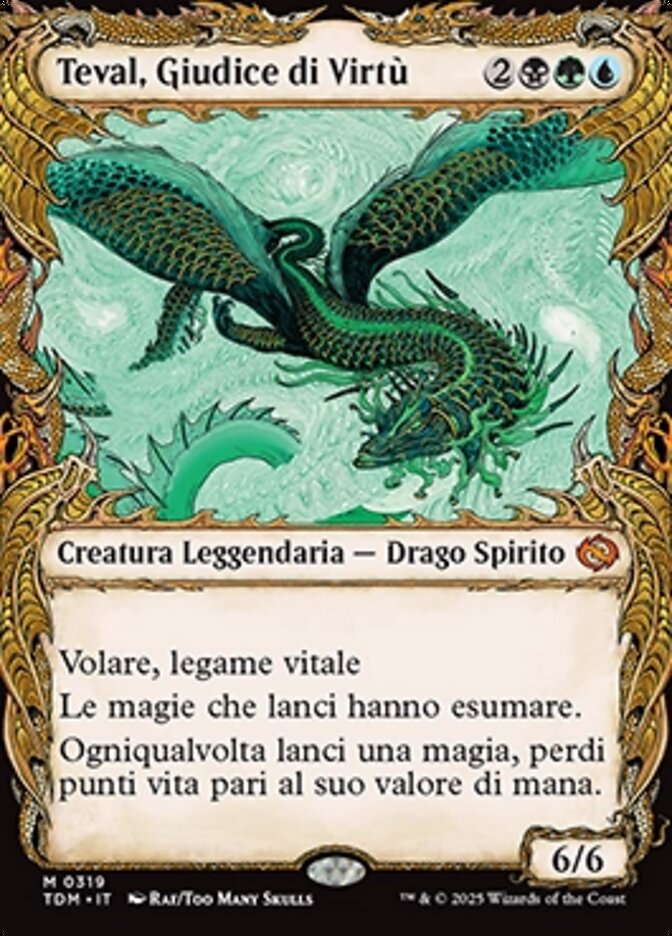 Teval, Giudice di Virtù