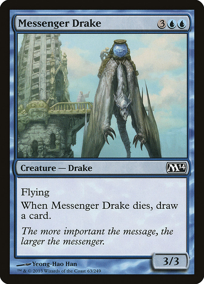Messenger Drake (Magic 2014 #63)