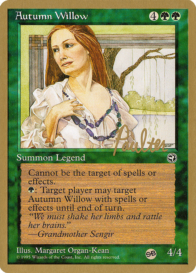 Autumn Willow (Pro Tour Collector Set #pp83sb)